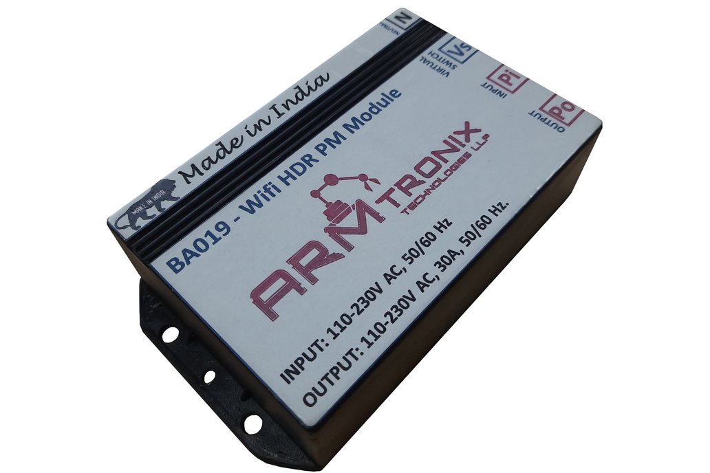 BA019: Wifi 30A Relay with Power Monitoring Board 1