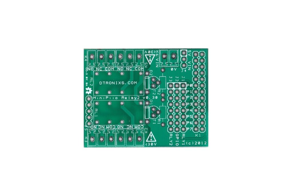 Raspberry PIIO - 2ch Relay board (PCB only) 1