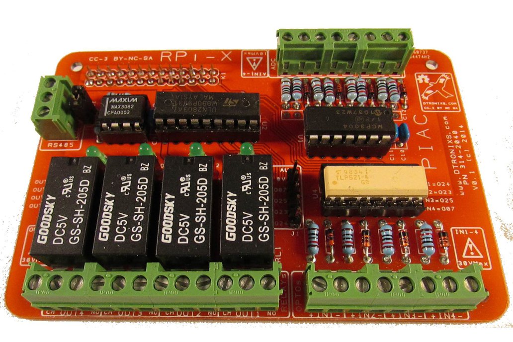 Raspbery Pi - RPI-X PIAC module 1