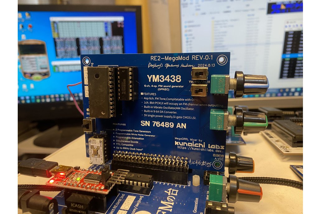RE2-YM2612+SN76489 - Project RE:birth Sound Card 1