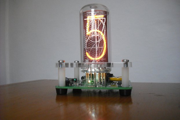 Nixie Tube Clock KIT IN-18 Tube RGB [NO TUBE]