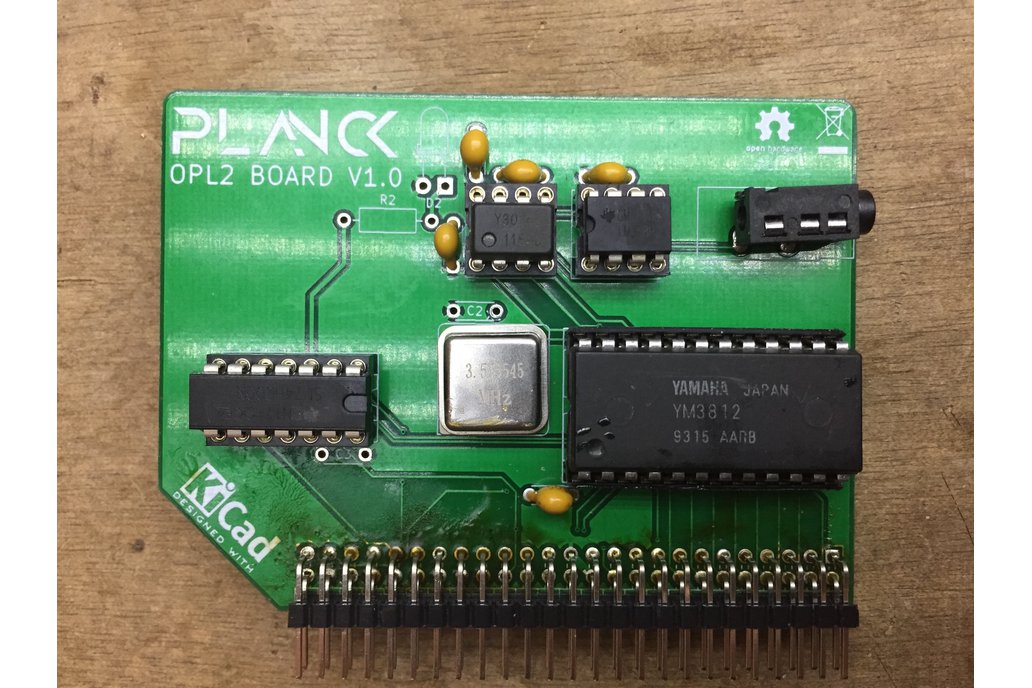 Planck 6502 OPL2 board 1