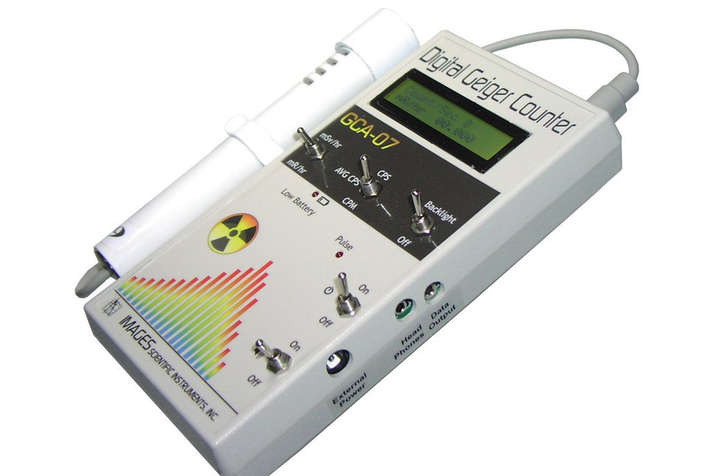 GCA-07W Digital Geiger Counter 1