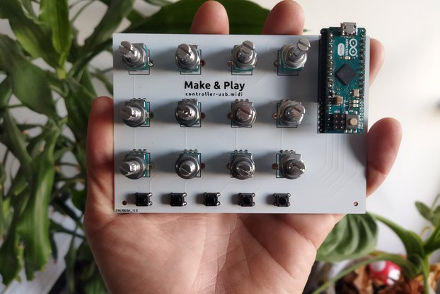 Controller Midi-USB - PCB ONLY