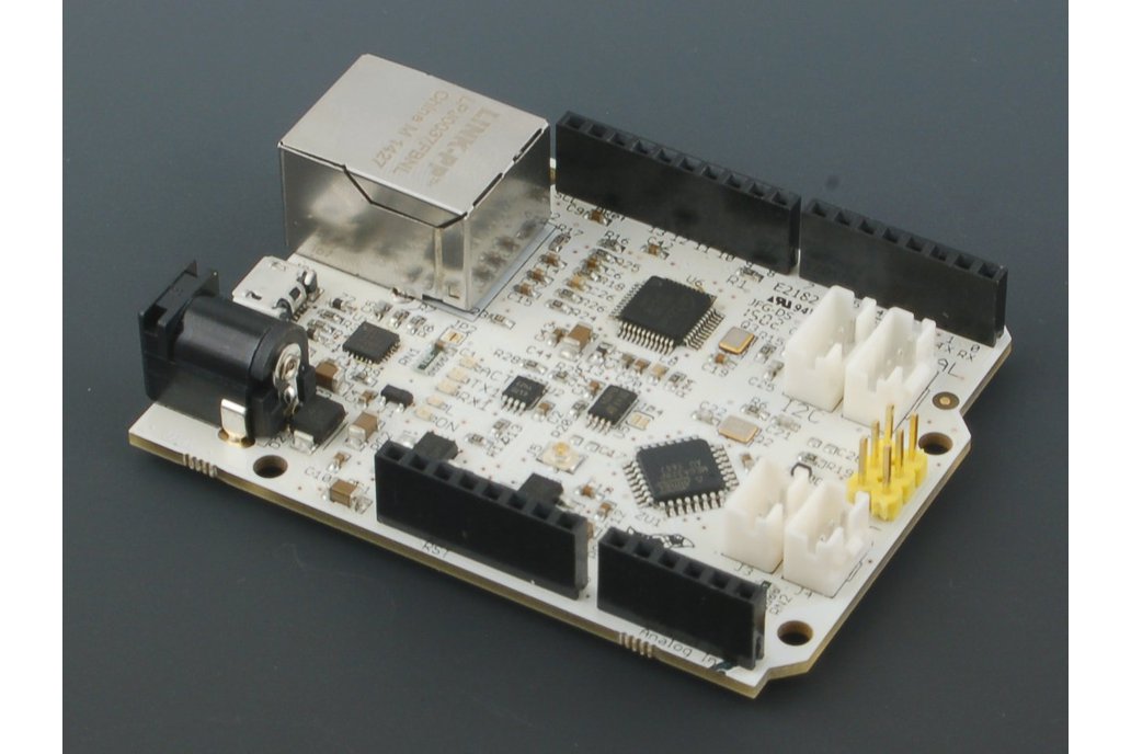 UnoNet Arduino board with Ethernet (Atmega328PA) 1