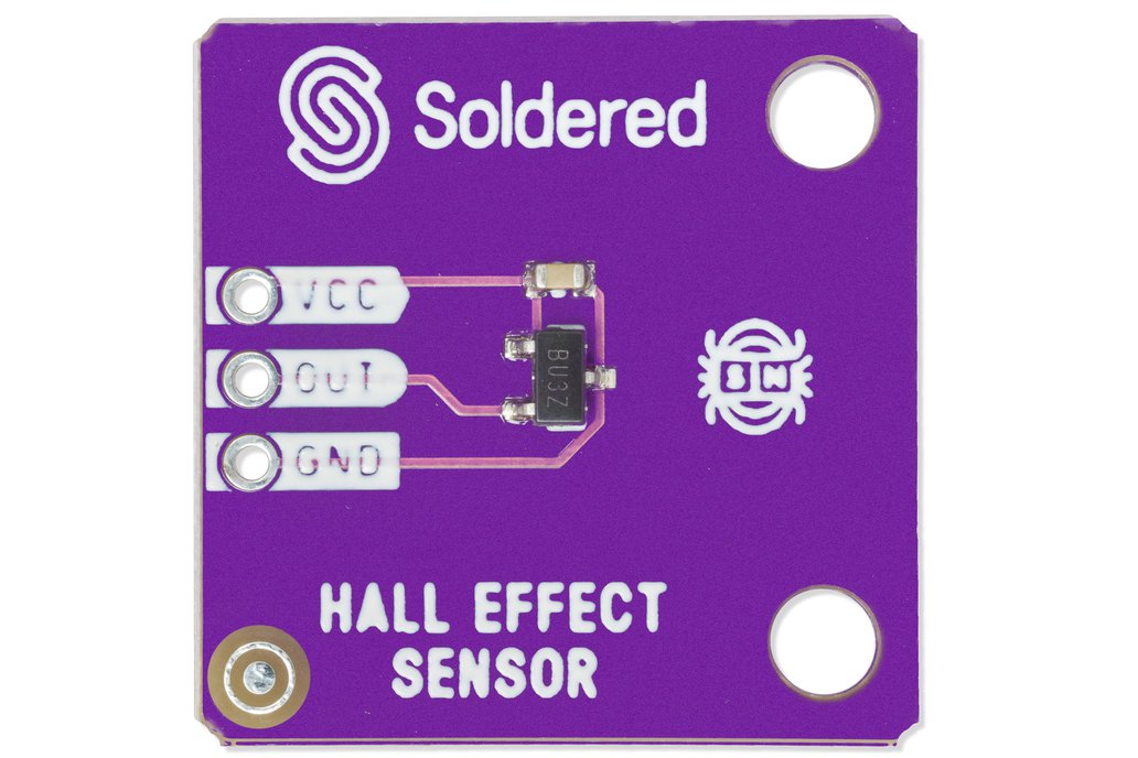 Hall effect sensor breakout with digital output 1