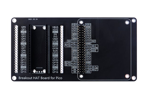 52Pi Raspberry Pi Pico / Pico W Breakout HAT Board