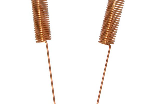 10pcs SW490-TH14 copper plated spring antenna
