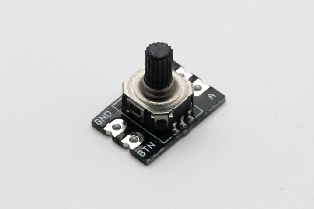 Mini Rotary Encoder Push Button & Castellated Pins 1