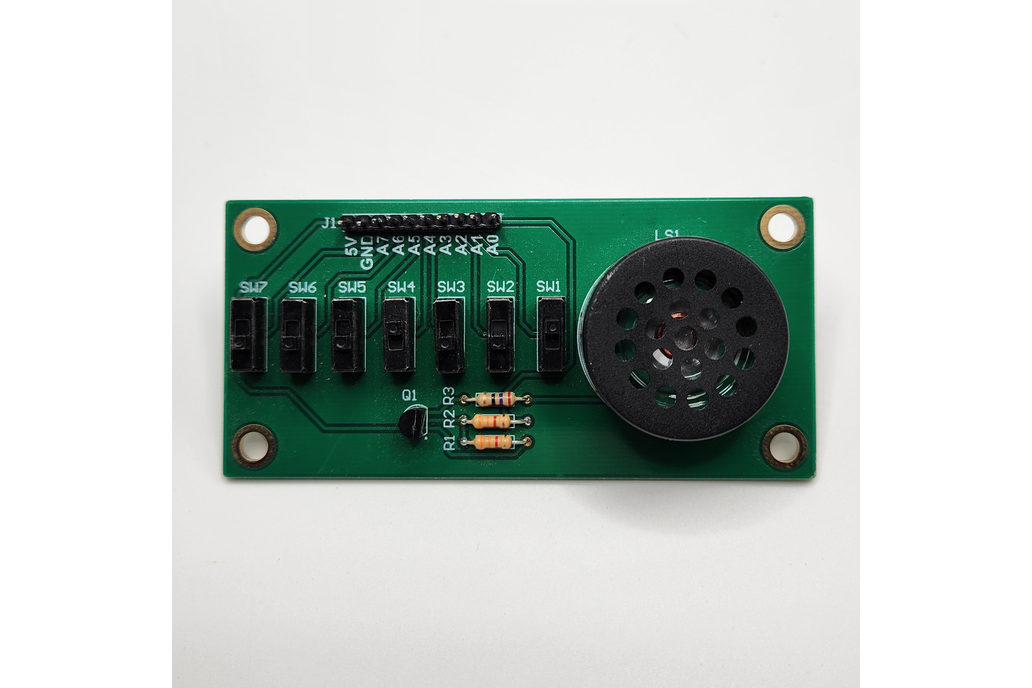Simple Speaker & Switches Demo Board 1