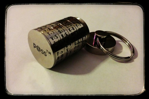 p@ss™ Password Generator/Recall Key Fob