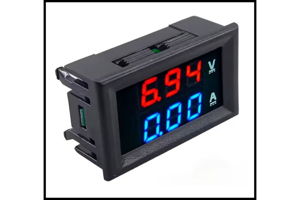 100V Voltmeter – 10A Ammeter with 7-Segment Displa 1