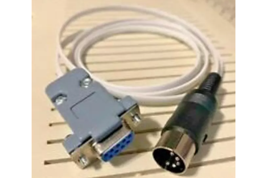 Apple IIc Serial Cable for ADTPro Transfer 1m 3ft 1