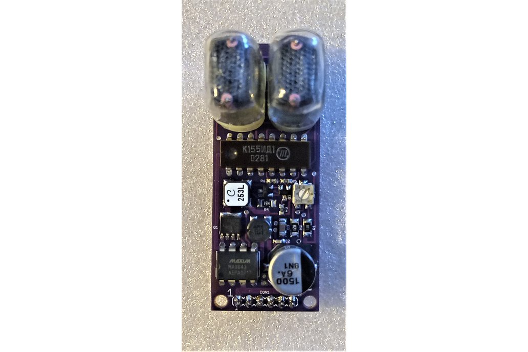 Two Tube Nixie Module 1