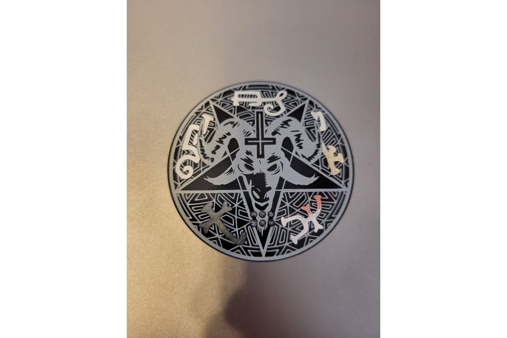 Devil's Trap DefCon SAO(Red & Black / Silver) 1