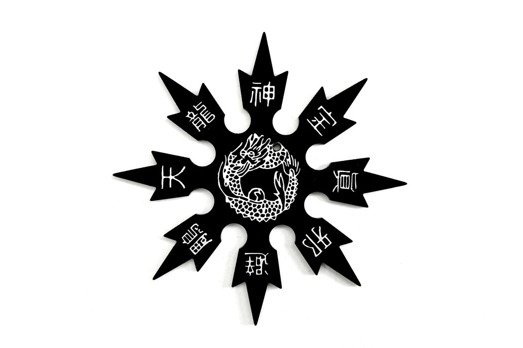 Last Ninja 2 Shuriken reproduction 1