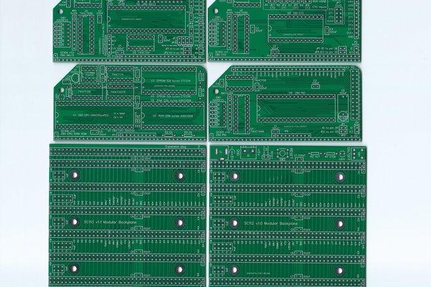 SC202 Boards for a flexible Z80 computer