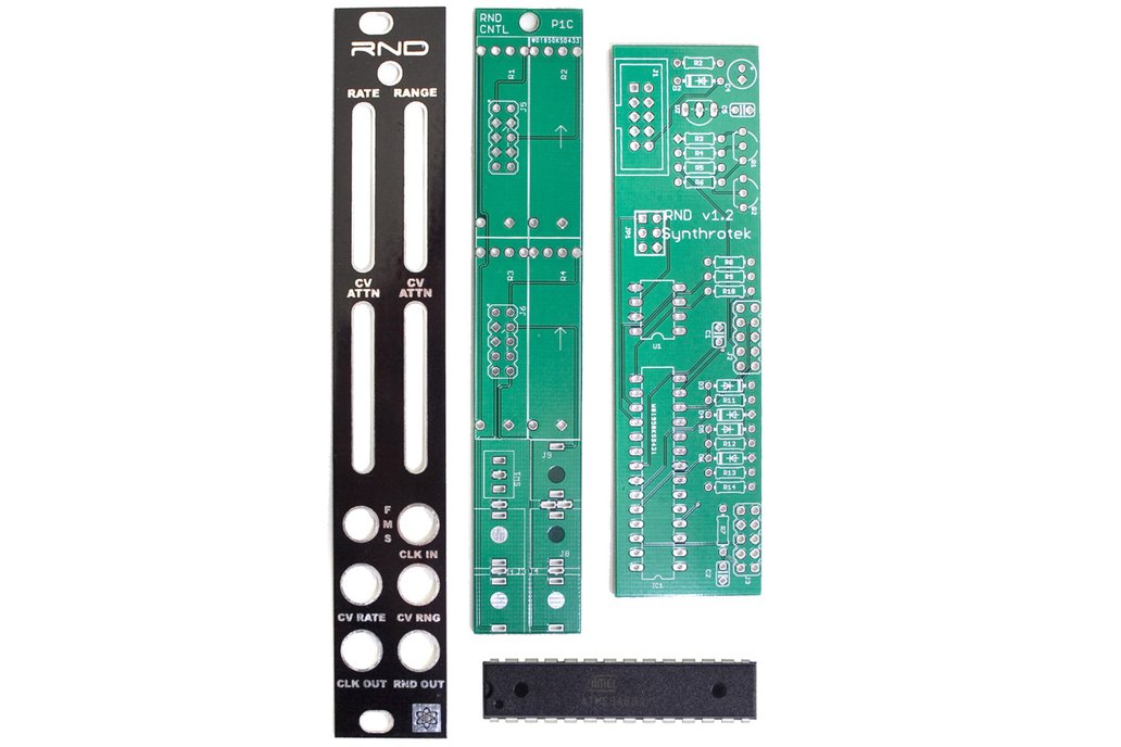 RND PCBs, Panel and IC - Eurorack Random PCB Set 1