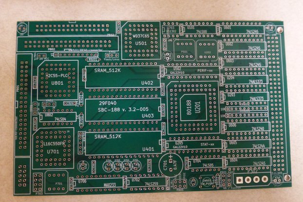 SBC-188 V 3.2, Single Board Computer PCB