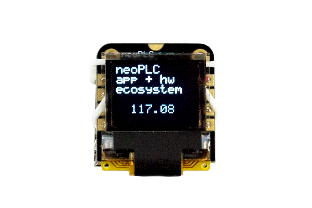 OLED - Tiny OLED Screen for neoPLC and Arduino from neoPLC on Tindie