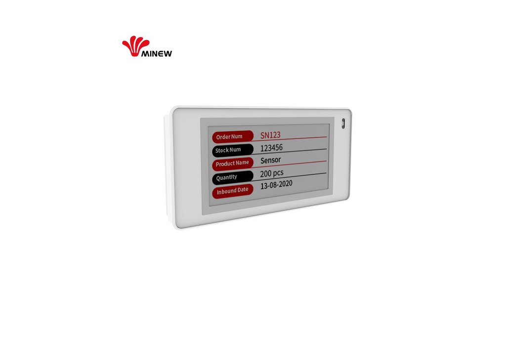 MinewTag DS021 2.1inch Electronic Shelf Labels 1
