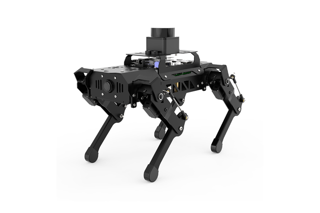 PuppyPi Pro: ROS Quadruped Robot Dog with Lidar