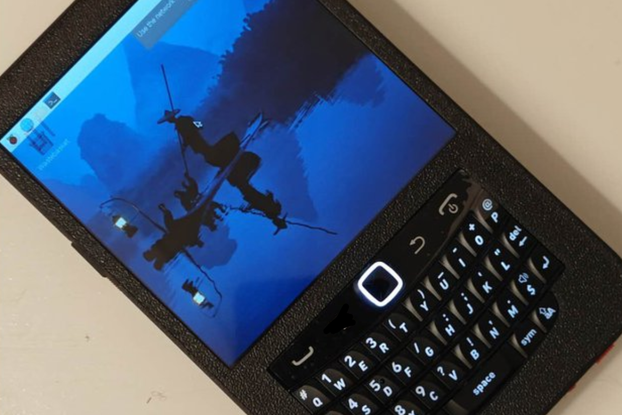 HackberryPi Cyberdeck Handheld with 9900 KBD