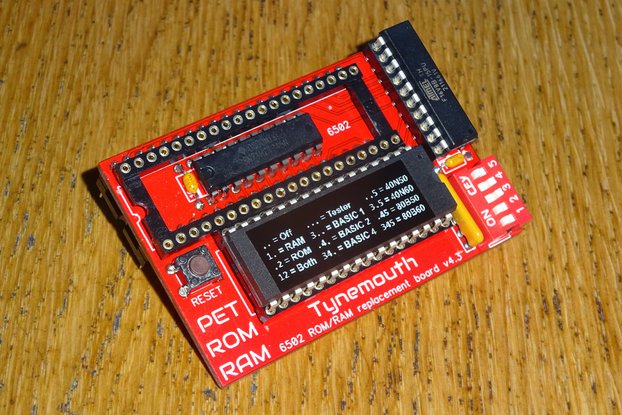 PET ROM/RAM Board