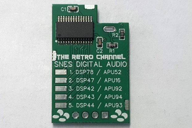 Super Nintendo Digital Audio Output Mod