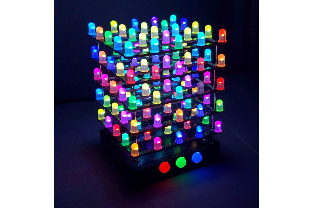 5x5x5 RGB LED cube Version 2.0 1