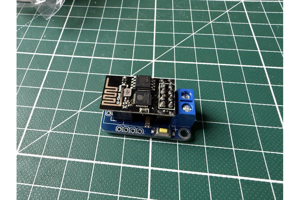 Mini IoT Relay with tasmota firmware 1