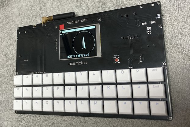 MechSenger - Meshtastic with mechanical keyboard