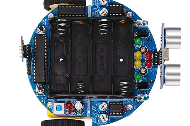 Intelligent Car Kit Infrared Tracking Ultrasonic