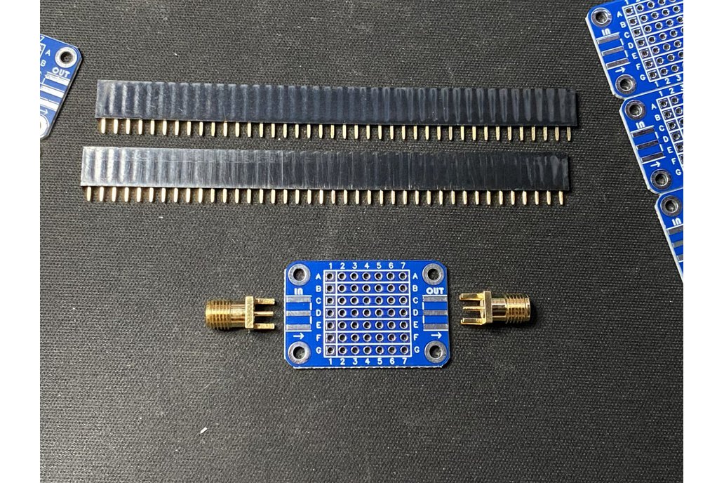 NanoVNA Compatible Filter Test Board 1