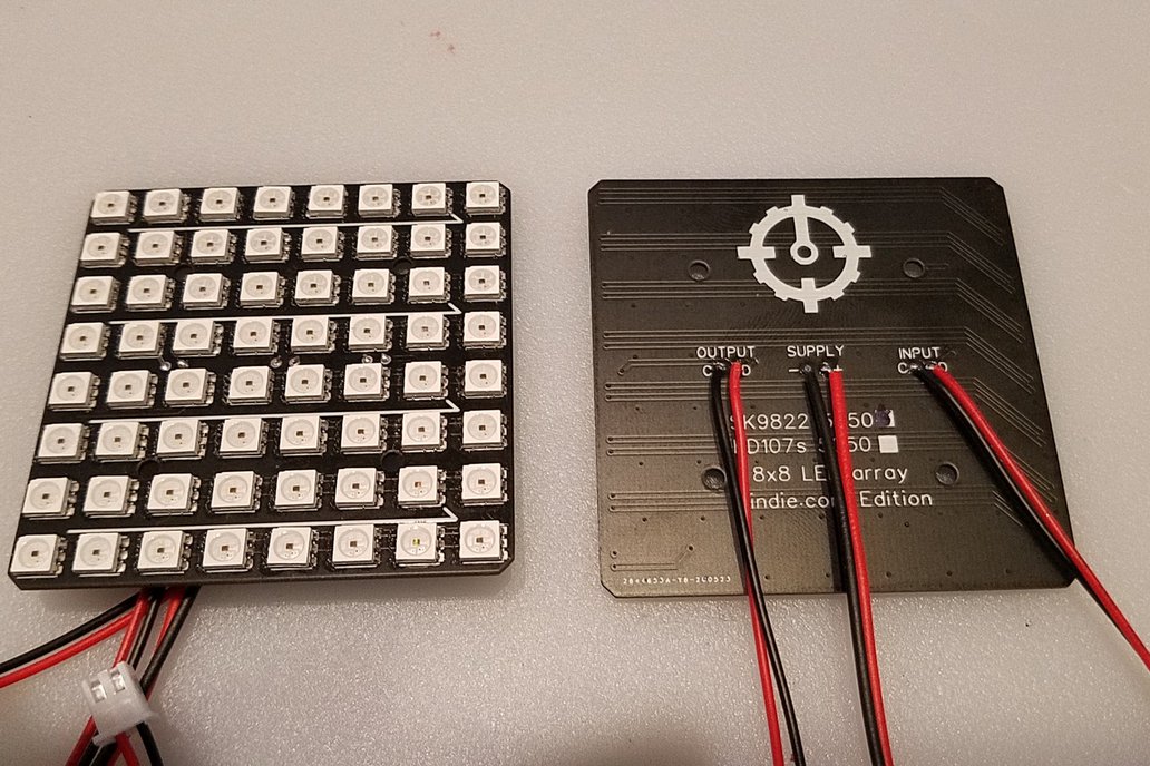 8x8 RGB LED matrix SK9822 1