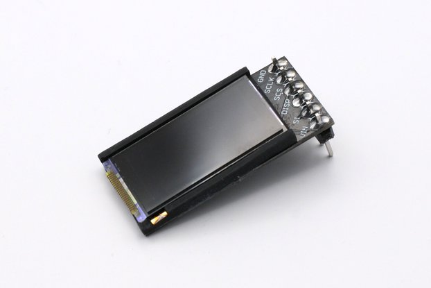 Ultra-Low Power JDI 0.96" 144x72 Color Memory LCD