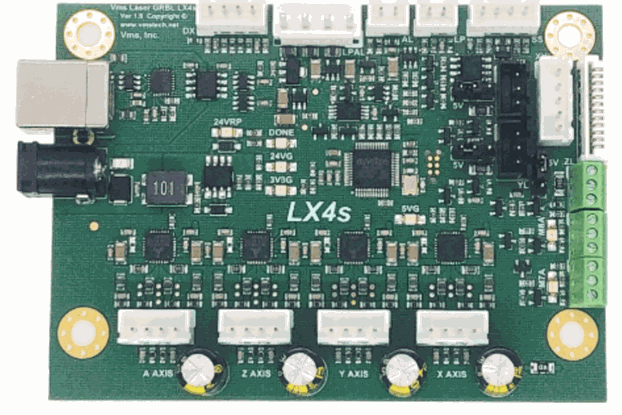 LX4s Enhanced C02 Laser Controller Board