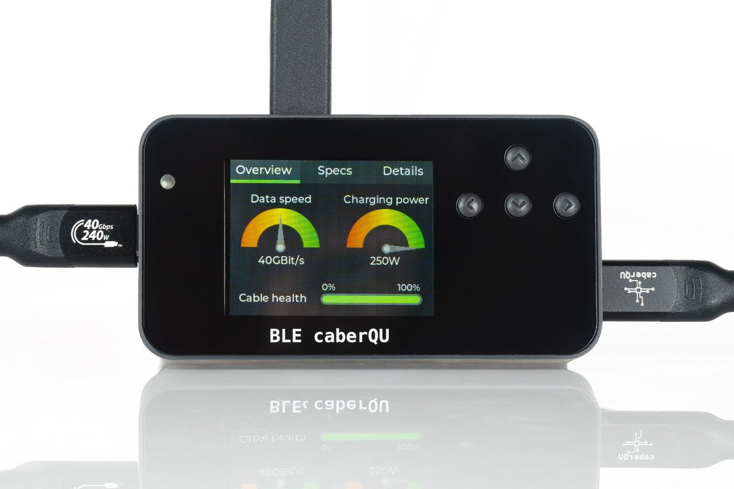 BLE caberQU: a digital USB-C to USB-C cable tester 1