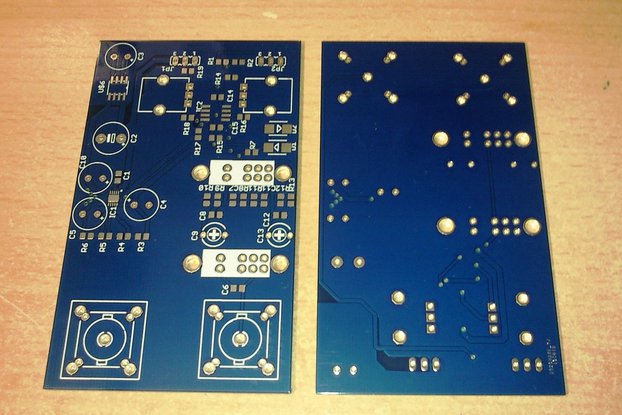 Bare PCB for Analog Front End for Oscilloscope