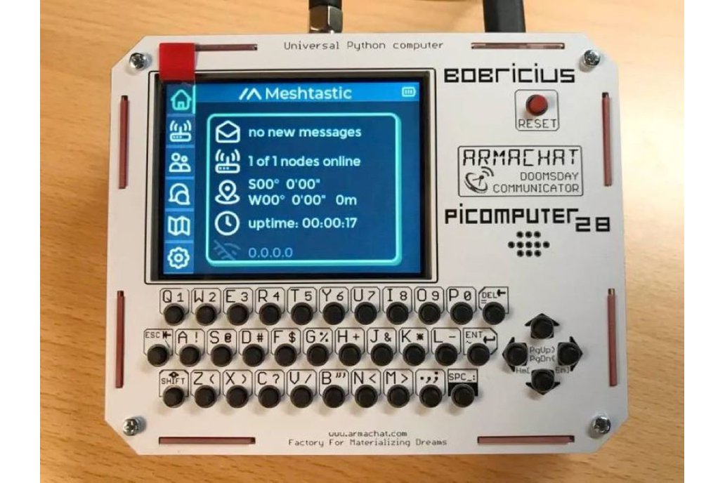 Armachat - Meshtastic compatible LORA messenger 1