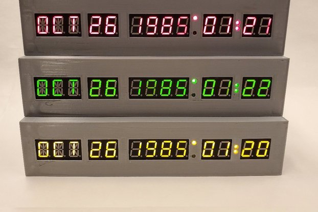 DeLorean Time Circuit Display Kit
