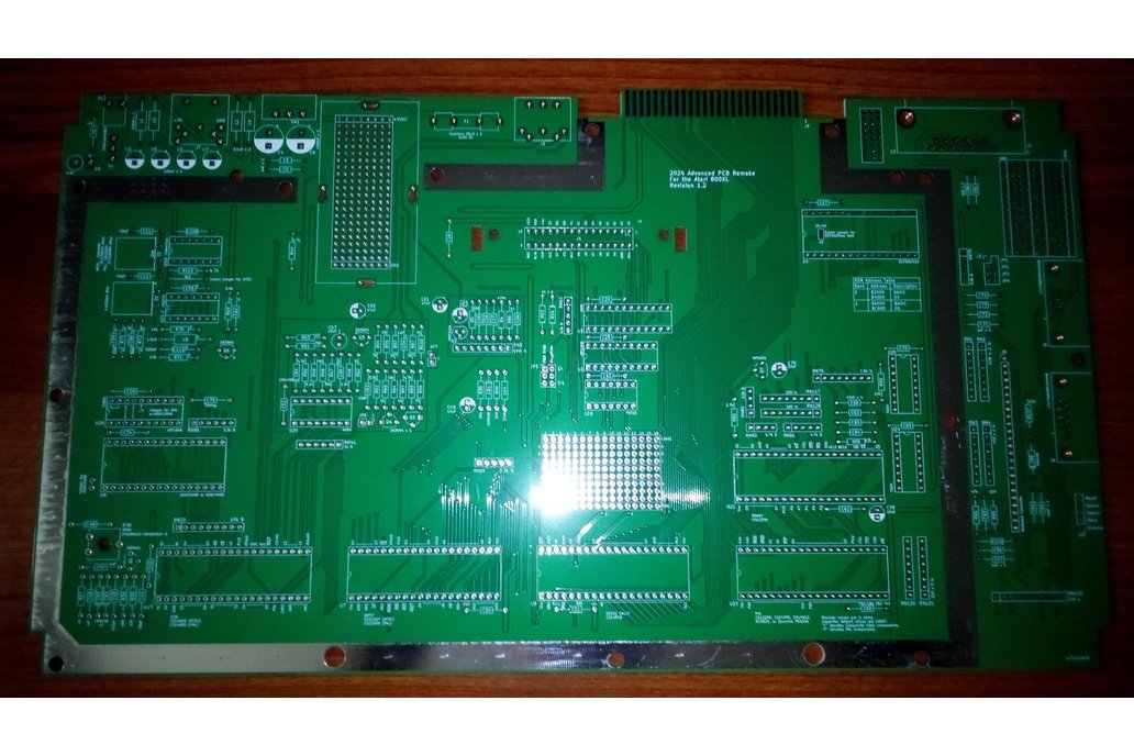 2024 Advanced PCB Remake of Atari 800XL System Brd 1