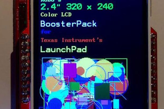 Color LCD Booster Pack 2.4" 320x240