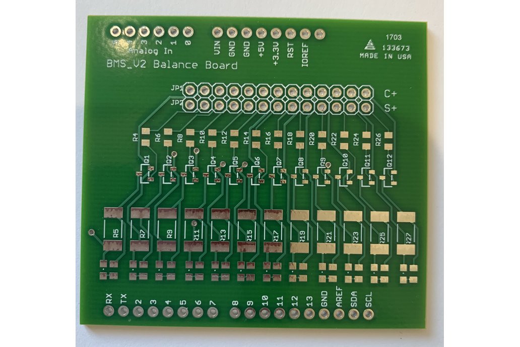 Arduino LTC6804 BMS Balance Board PCB 1