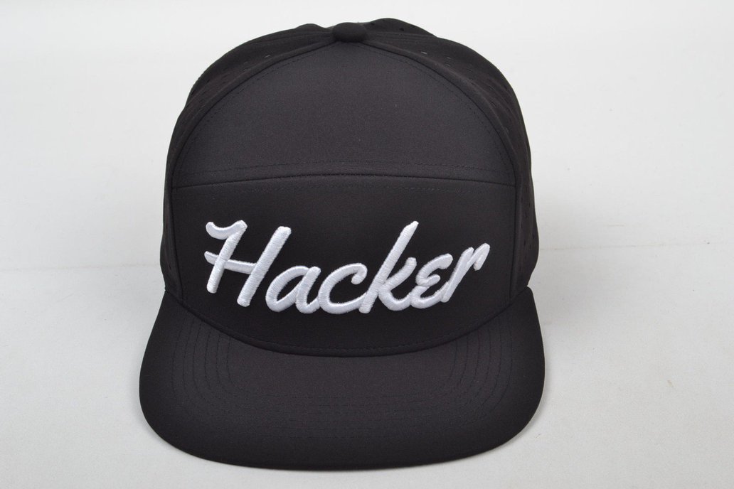 Hacker Flat Bill Cap 1