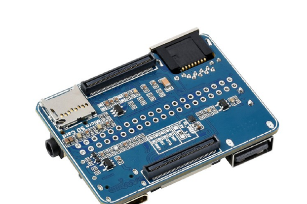Nano Base Board (B) for Raspberry Pi Compute Modul