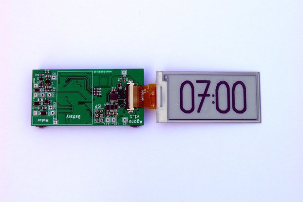 Agora watch/clock PCB with display