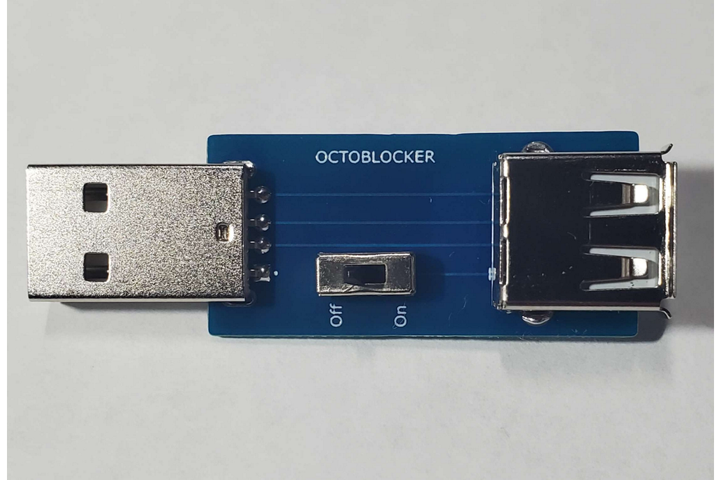 Octoblocker - USB Power Blocker for 3d Printers 1
