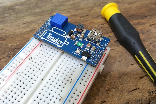 Toaster - The 3 Output USB Breadboard Power Supply
