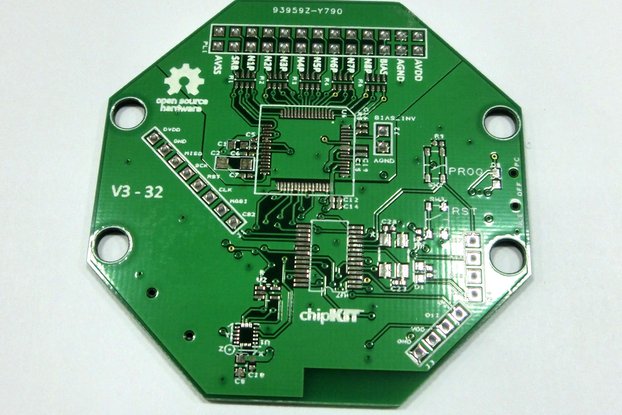 Bare PCB for OpenBCI 32bit Board Kit (8-channel)